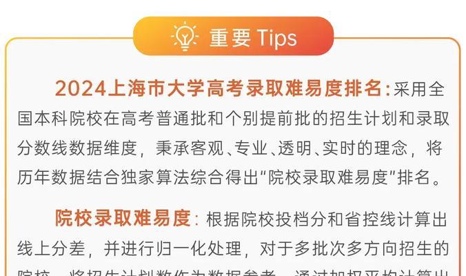 上海高校排名一览表，看中国教育新兴力量（2024年上海高校排名榜单出炉）