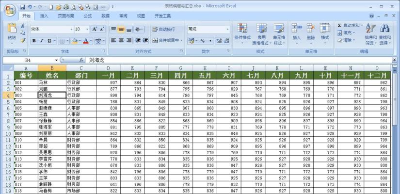 掌握数据透视表Excel，高效分析数据（轻松处理海量数据）